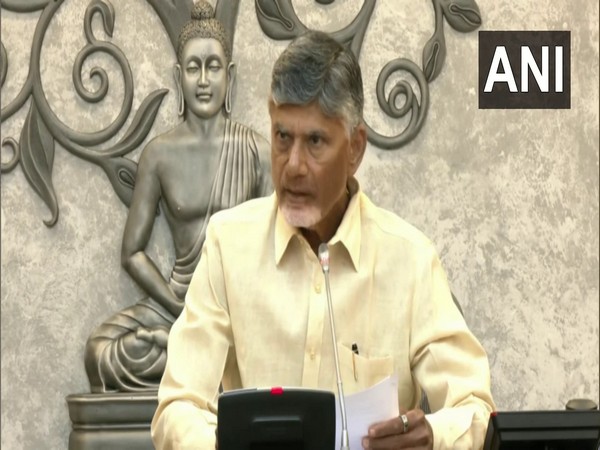 Andhra Pradesh CM Chandrababu Naidu (Photo/ANI)