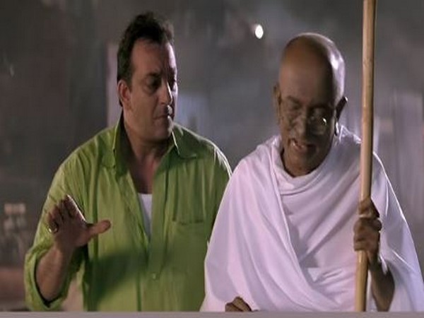 Actor Sanjay Dutt's still from Lage Raho Munna Bhai (Image source: Instagram @duttsanjay)