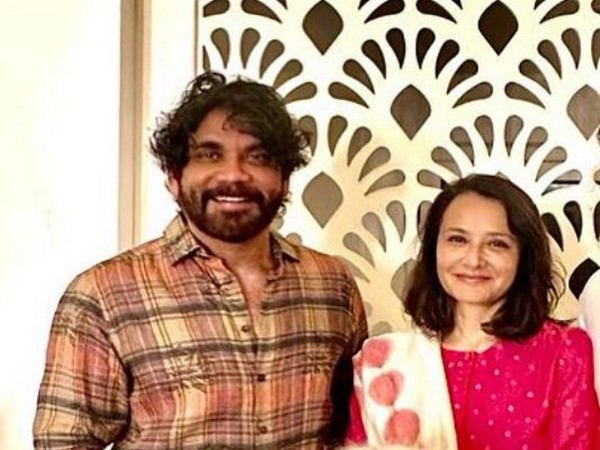  Nagarjuna Akkineni, his wife Amala Akkineni,Telangana Minister Konda Surekha (Photo/Instagram@akkineniamala, ANI)