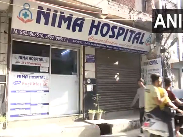The nursing home in Delhi where a doctor was shot dead (Photo/ANI)