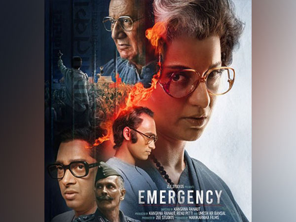 Poster of 'Emergency' (Photo credit Instagram/@kanganaranaut)