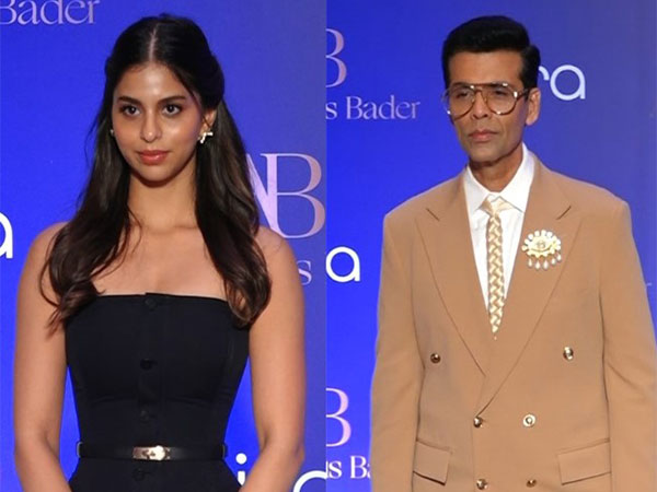 Suhana Khan, Karan Johar (Image Source: ANI)