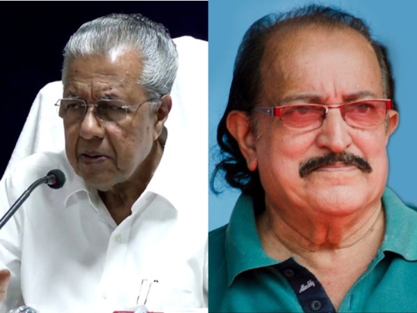 Kerala Chief Minister Pinarayi Vijayan. (Photo/ANI), Late actor TP Madhavan (Image source:X)