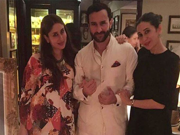 Actors Saif Ali Khan, Kareena Kapoor Khan, Karisma Kapoor (Image source: X)