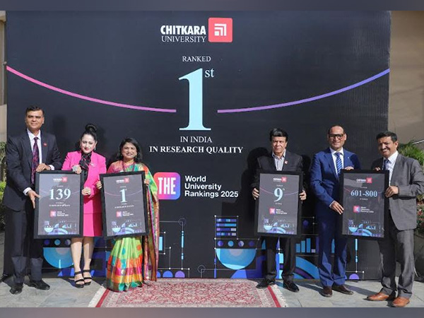 Chitkara University celebrates its remarkable achievement in the Times Higher Education World University Rankings 2025