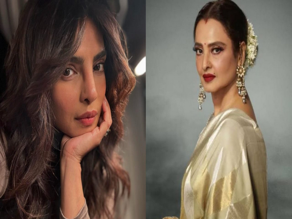  Priyanka Chopra, Rekha (Photo/ANI)