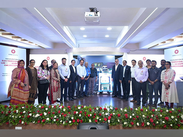 The newly equipped Electrophysiology Lab at KIMSHEALTH Trivandrum.