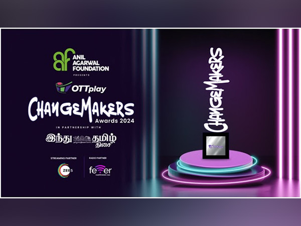 OTTplay Changemakers Awards 2024 is set to honor the pioneers and trendsetters from the South Indian entertainment space