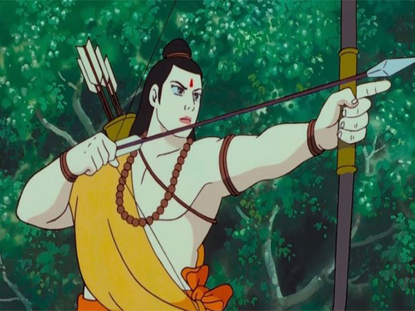 Still from  'Ramayana: The Legend of Prince Rama' (Image source: Instagram @geekpictures_india)
