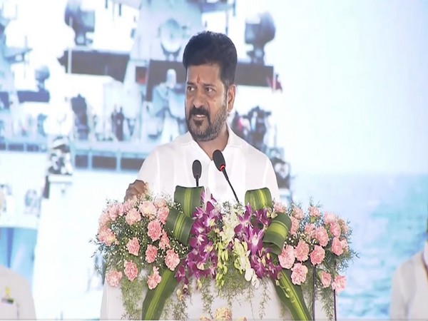 Chief Minister Revanth Reddy at the event (Photo/ X: @TelanganaCMO)