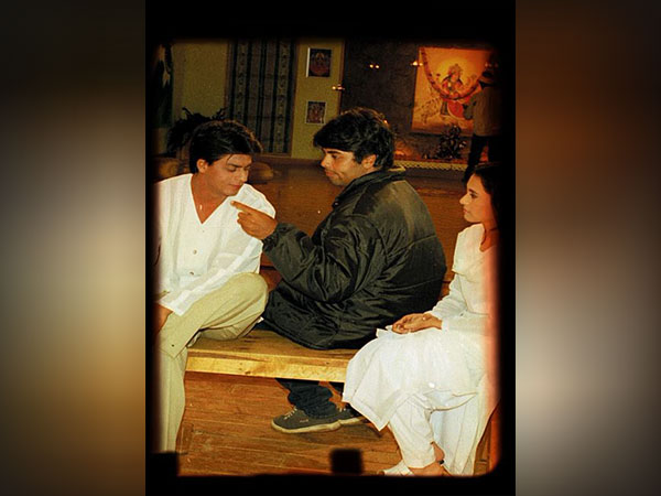 Karan Johar with Shah Rukh Khan, Rani Mukerji (Photo/Instagram/@karanjohar)