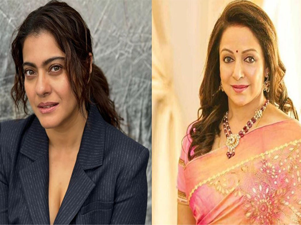 Kajol, Hema Malini  (Image Source: Instagram@kajol)