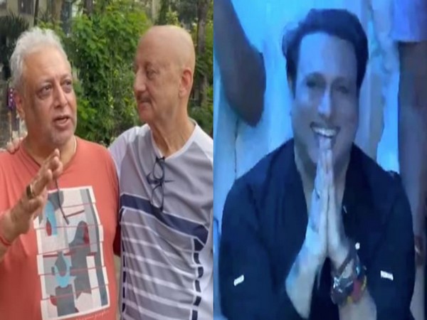 Anupam Kher, Govinda (Photo/instagram/anupampkher, ANI)