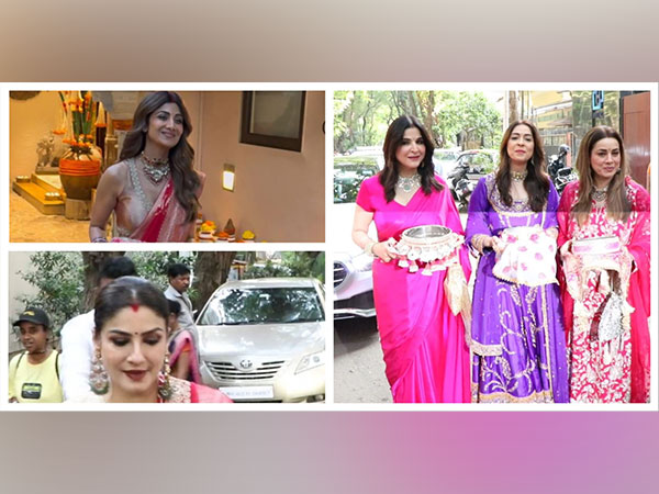 Celebs at Anil Kapoor and Sunita Kapoor's house (Image source: ANI)