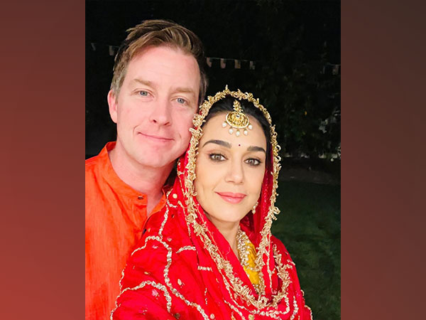 Preity Zinta with husband (Photo/instagram/realpz)