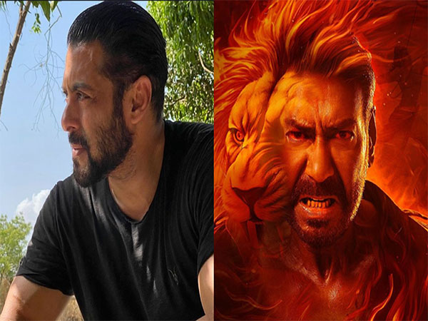 Salman Khan, Singham Again poster (Photo/instagram/beingsalmankhan/ajaydvgn)