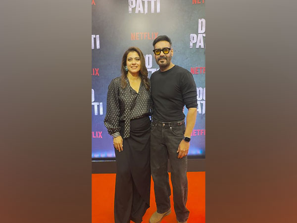 Actors Ajay Devgn and Kajol (Image source: ANI)