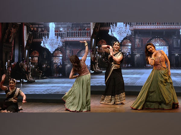 Vidya Balan, Madhuri Dixit (Image source/ANI) 