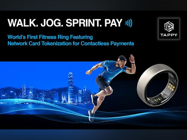 Tappy Technologies Unveils the World’s First Fitness Ring Featuring Network Card Tokenization for Contactless Payments at Hong Kong Fintech Week 2024