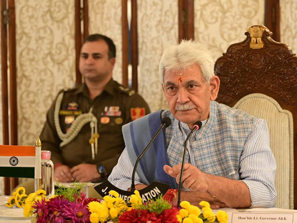 JK LtGovernor reviews security (Photo credit X/@OfficeOfLGJandK)