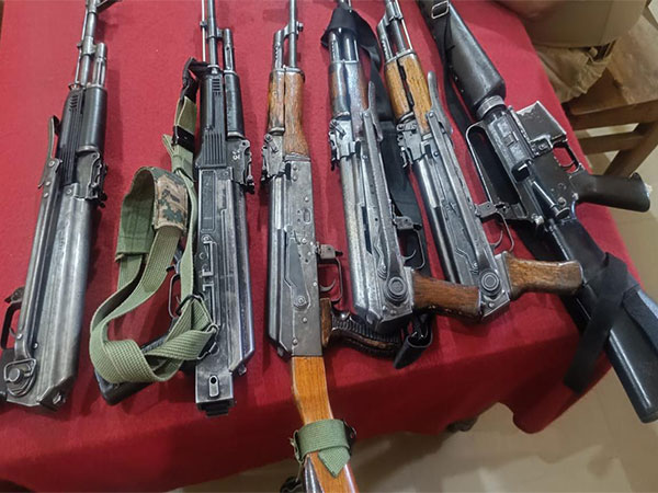 Manipur Police seized arms, ammunition in Thoubal (@manipur_police