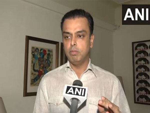 Shiv Sena candidate from Worli Assembly seat Milind Deora (Photo/ANI)