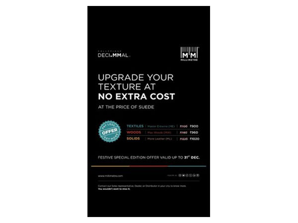 Millimetre™ brings exciting oﬀers with ‘Pay Less, Get MMore’ ahead of this festive season