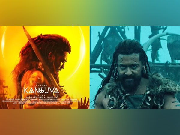 Suriya's poster from Kanguva (Image Source; Instagram@bobbydeol)