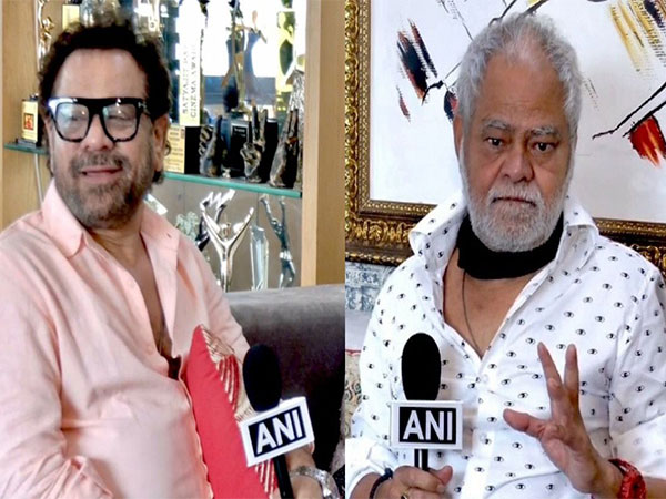 Anees Bazmee, Sanjay Mishra (Image Source; ANI)