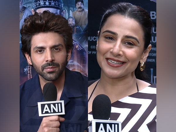  Kartik Aaryan , Vidya Balan in 'Bhool Bhulaiyaa 3'(Image source: ANI) 