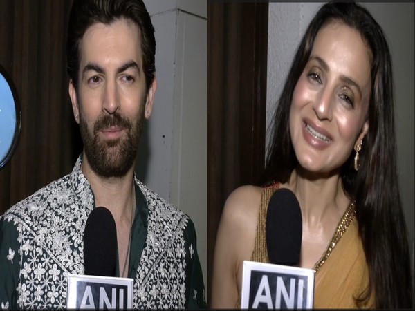  Neil Nitin Mukesh, Ameesha Patel (Image source/ANI) 