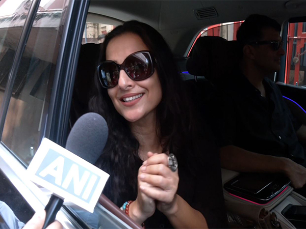 Actor Vidya Balan (Image source: ANI)