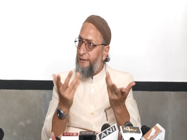 AIMIM chief and MP Asaduddin Owaisi. (Photo/ANI)