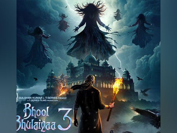 A still from 'Bhool Bhulaiyaa 3' poster (Photo/Instagram@kartikaaryan)