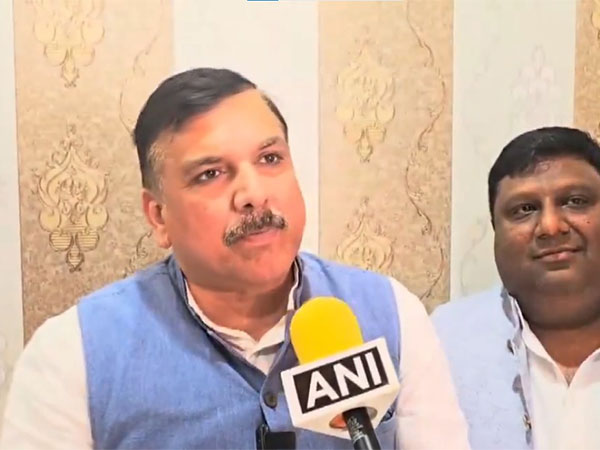 Aam Aadmi party leader Sanjay Singh (File Photo/ANI)