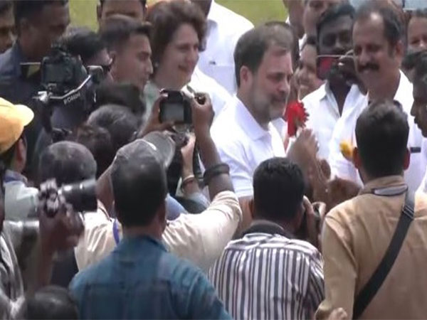  Priyanka Gandhi Vadra, Rahul Gandhi. (Photo/ANI)