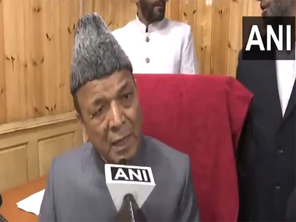  Jammu and Kashmir assembly speaker  Abdul Rahim Rather (Photo/ANI) 