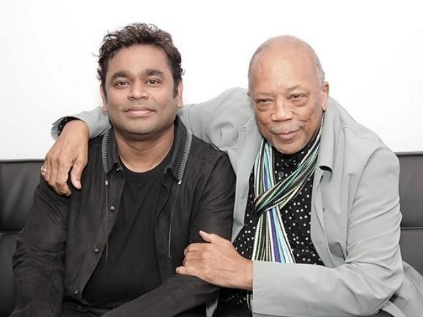 A.R Rahman, Quincy Jones (Photo/instagram/@arrahman)