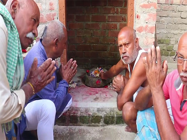 Visual from Sharda Sinha's village in Bihar (Photo/ANI)