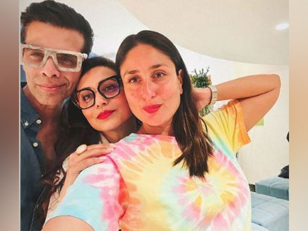 Celebs Karan Johar, Rani Mukerji and Kareena Kapoor Khan (Image source: Instagram)