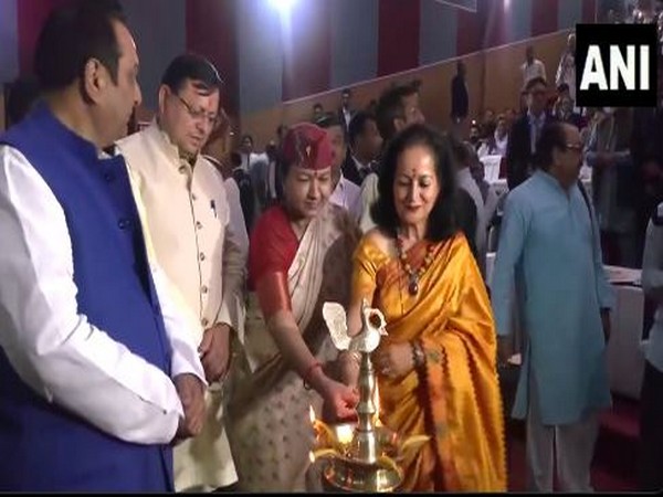 Uttarakhand Chief Minister Pushkar Singh Dhami at the event. (Photo/ANI)