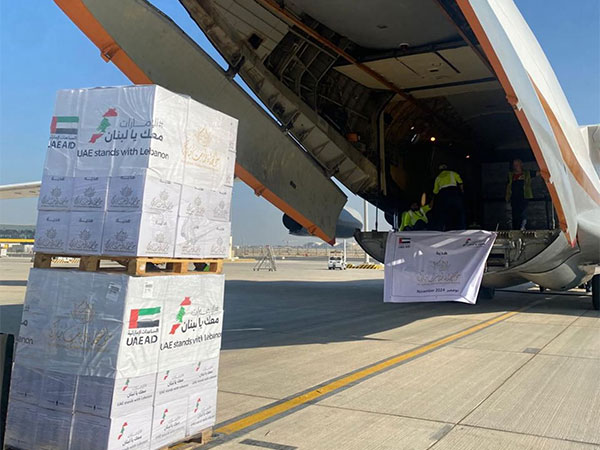 Second batch of contributions for Lebanese Mothers from 'Mother of the Nation' arrives as part of 'UAE Stands with Lebanon Campaign' (Image/WAM)