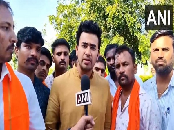 BJP MP Tejasvi Surya. (Photo/ ANI)
