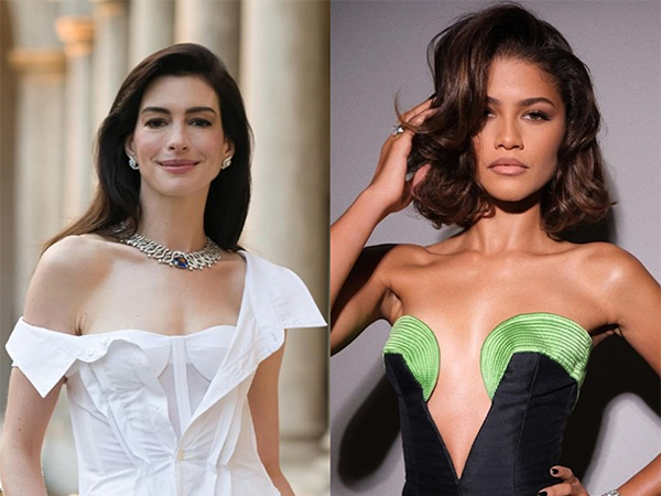  Anne Hathaway(Image source:Instagram/ @annehathaway), Zendaya(Image source: Instagram/ @zendaya)