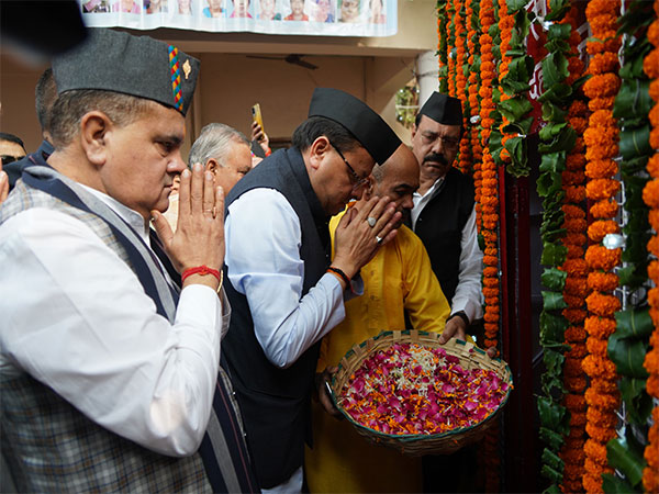 Uttarakhand Chief Minister Pushkar Singh Dhami (Photo/ANI)