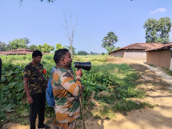 Trackers in Jashpur. (Photo/ANI)