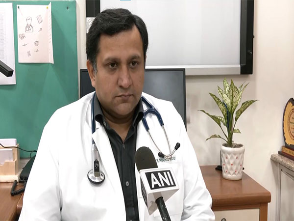 Dr Nikhil Modi, Senior Consultant for Respiratory Critical Care at Apollo Hospital (Photo/ANI)