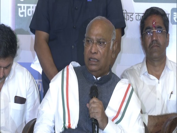 Congress president Mallikarjun Kharge (Photo/ANI)