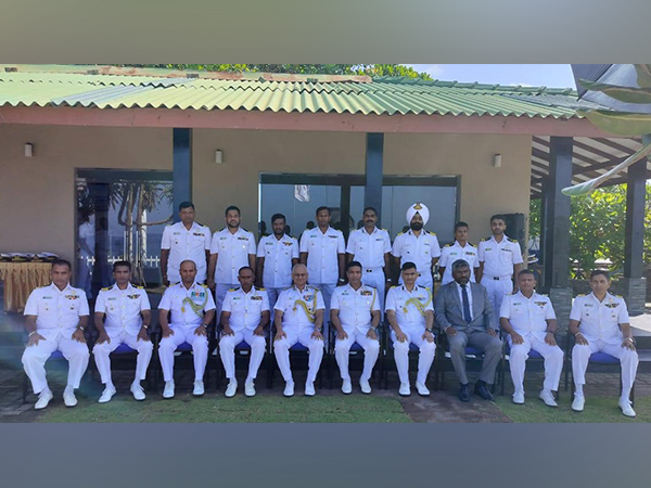 7th Annual High-Level Meeting between the Indian Coast Guard and Sri Lanka Coast Guard at Colombo. (Photo/ANI)