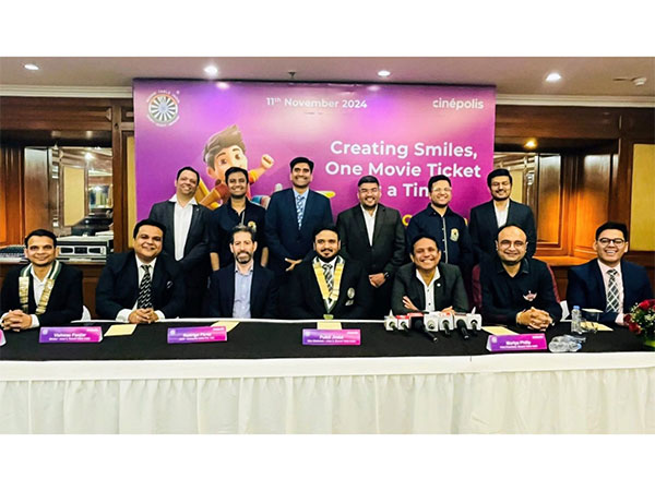 The 'Let's Go to Cinepolis' screening was organized by Round Table India Area 5